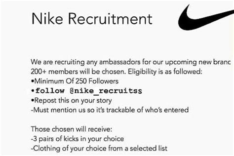 nike recruiters fake|This Fake Nike Recruitment Campaign is Catching People Out.